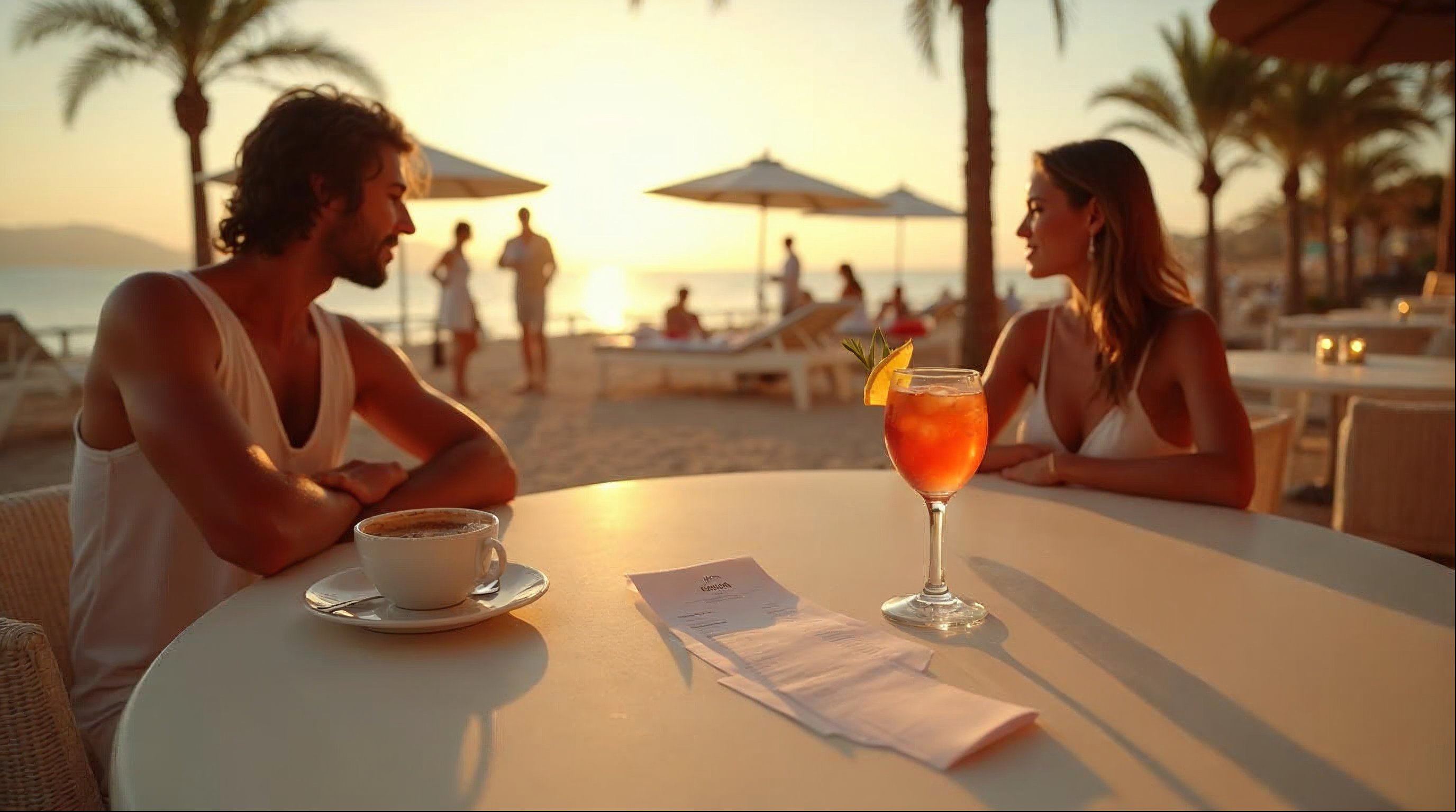 La factura de un beach club de Ibiza que indigna a las redes: un café a 0,90 euros y un aperol spritz a 3,50